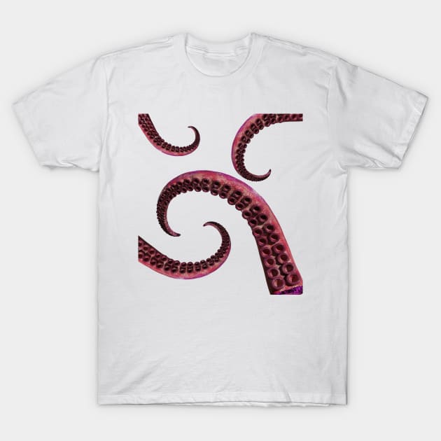 3D octopus tentacles T-Shirt by MeditativeLook